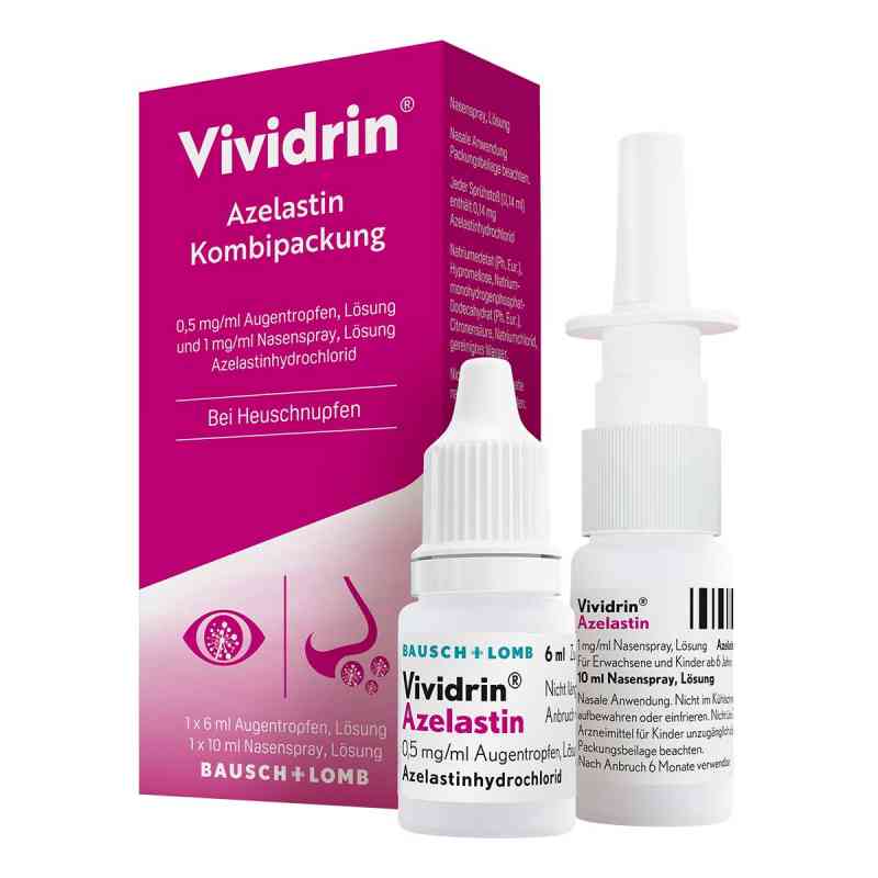 Vividrin Azelastin Kombipackung bei Heuschnupfen & Allergien 1 Pck von Dr. Gerhard Mann PZN 17585565