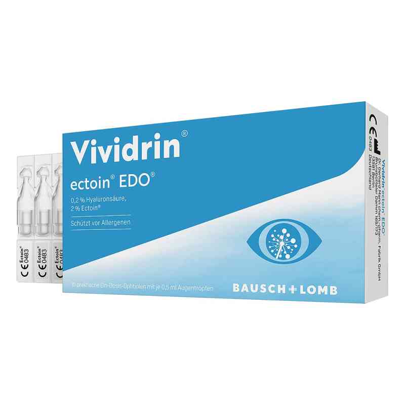 Vividrin ectoin EDO Augentropfen - allergisch gereizte Augen 10X0.5 ml von Dr. Gerhard Mann PZN 11331415