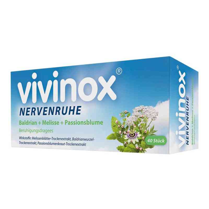 Vivinox Nervenruhe Beruhigungsdragees 40 stk von Dr. Gerhard Mann PZN 16388242