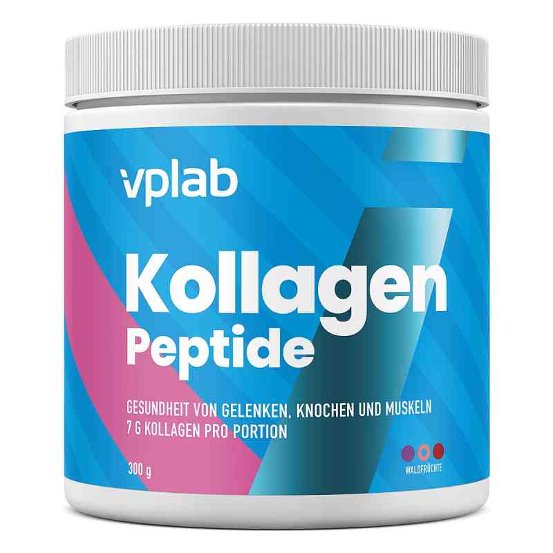 VPLAB Kollagen Peptide Waldfrüchte Geschmack 300 g von VPlab SIA PZN 08107556