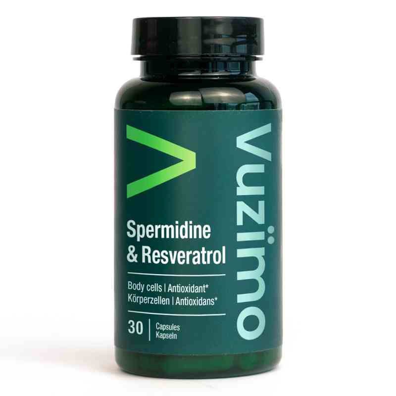 Vuzimo Spermidine & Resveratrol Kapseln 30 stk von Vuzimo B.V. PZN 20918740