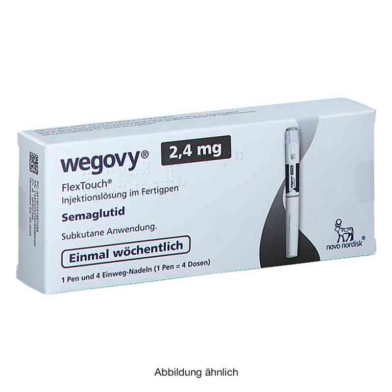 Wegovy 2,4 Mg Flextouch Injektionslösung fertigpen 1X3 ml von 2care4 ApS PZN 19234114