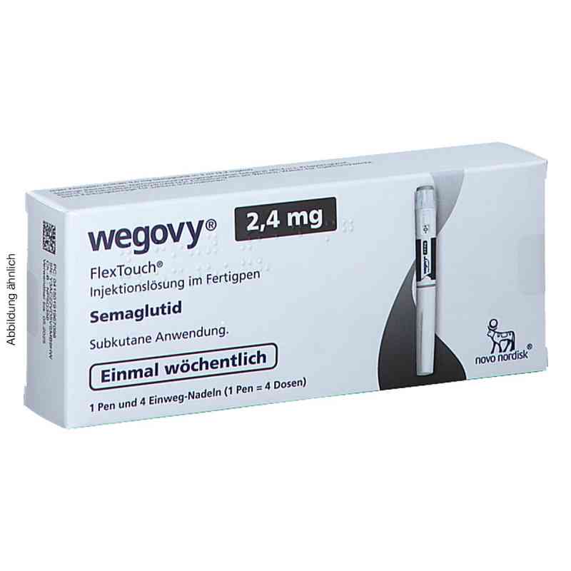 Wegovy 2,4 Mg Flextouch Injektionslösung Fertigpen 1X3 ml von EurimPharm Arzneimittel GmbH PZN 19543453