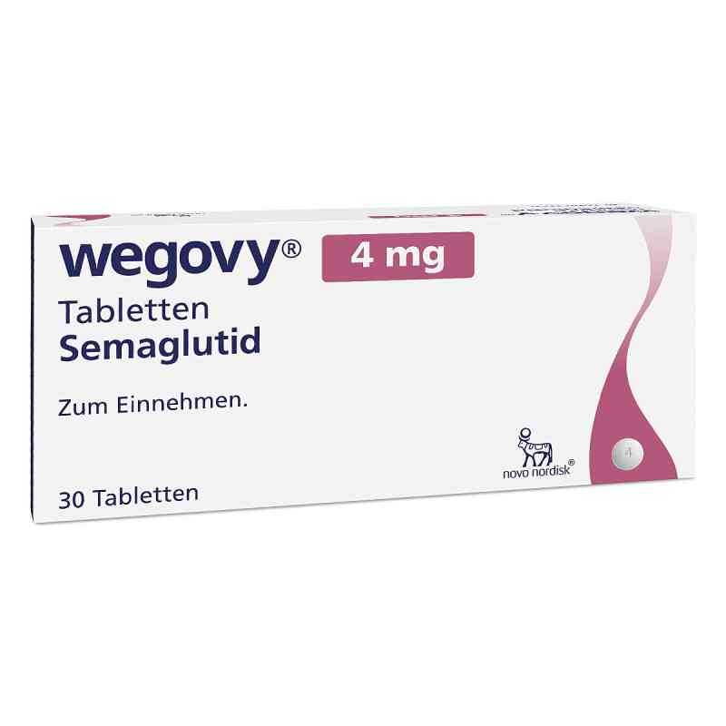 Wegovy® 4 mg Tabletten  30 stk von Novo Nordisk Pharma GmbH PZN 20837929