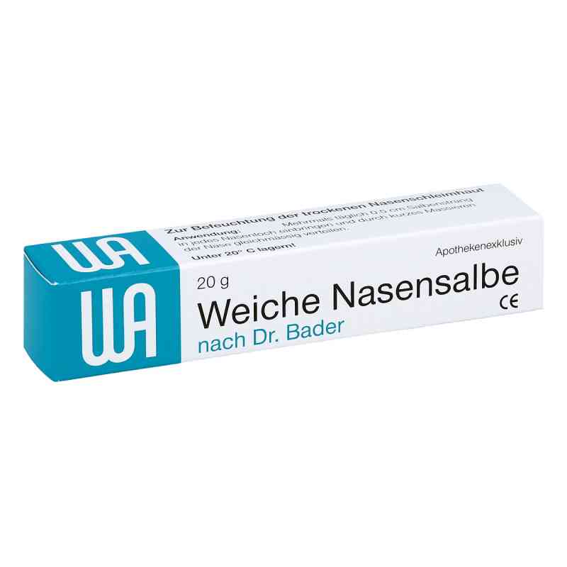 Weiche Nasensalbe noctu Doktor Bader 20 g von WETTERAU-APOTHEKE PZN 07140520