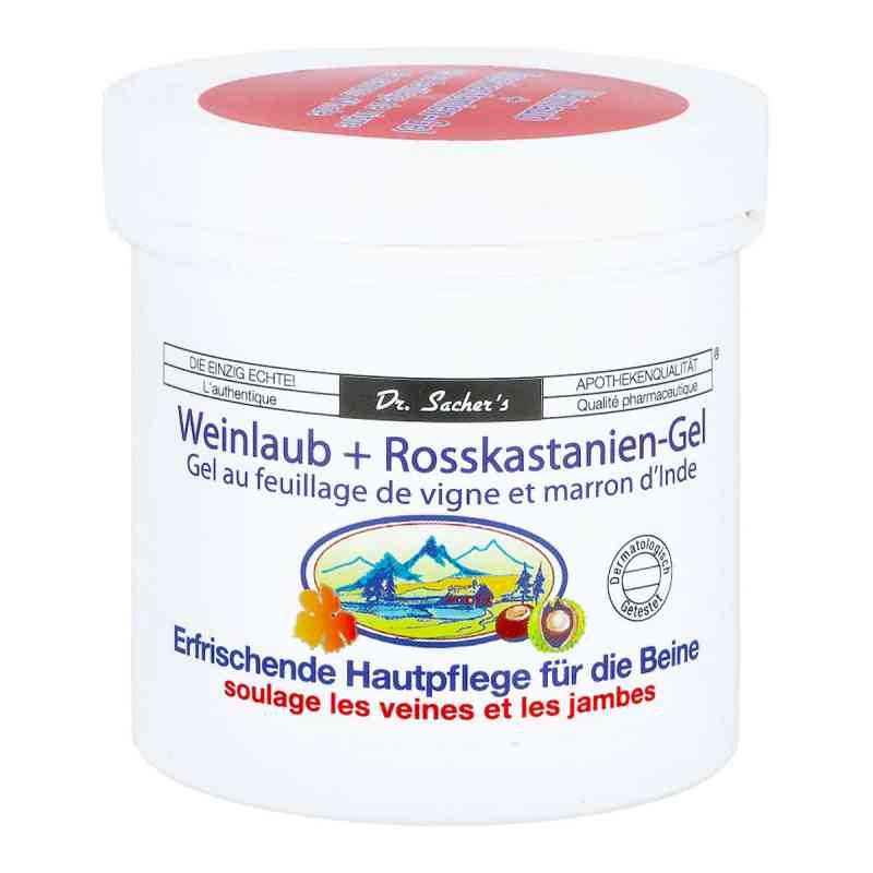Weinlaub+rosskastanien-gel 250 ml von ALLPHARM Vertriebs GmbH PZN 10550285