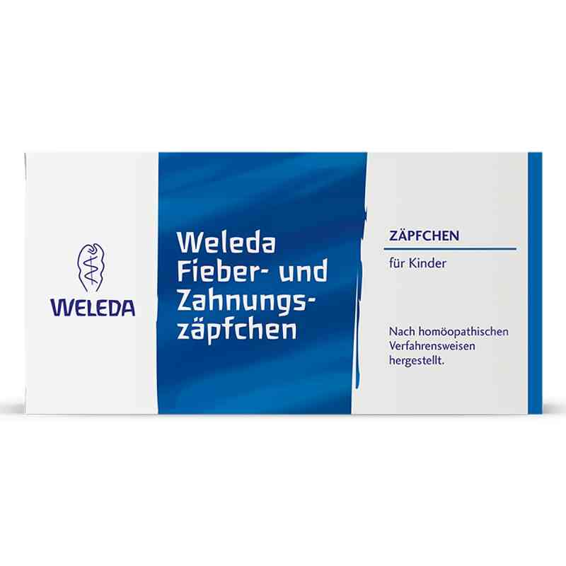 Weleda Fieber- und Zahnungszäpfchen 10 stk von WELEDA AG PZN 02565203