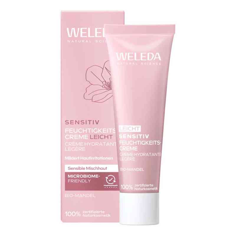 Weleda Sensitiv Feuchtigkeitscreme Leicht Mandel 30 ml von WELEDA AG PZN 19179786