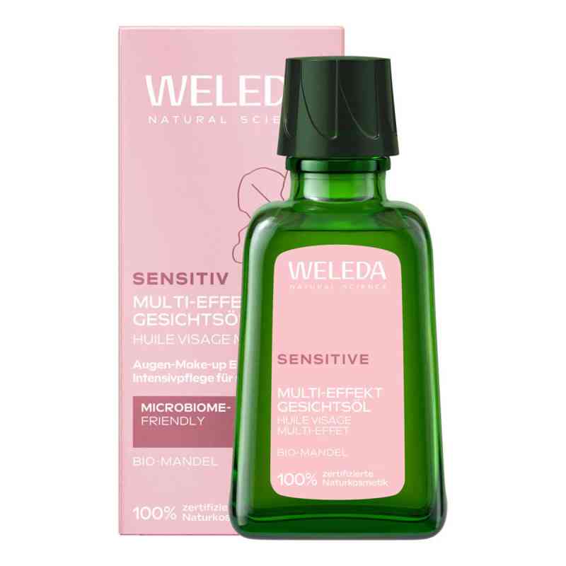 Weleda Sensitiv Multi-Effekt Gesichtsöl Mandel 50 ml von WELEDA AG PZN 19179792