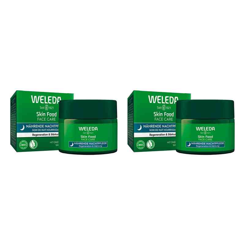 Weleda Skin Food Nährende Nachtpflege 2x40 ml von WELEDA AG PZN 08104331