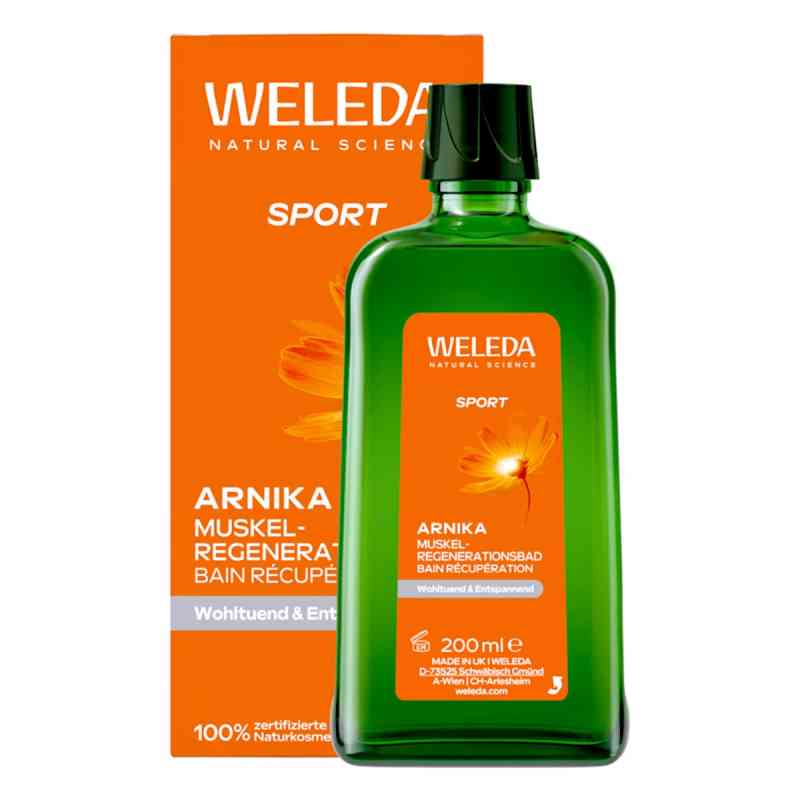 Weleda Sport & Muskel Regenerationsbad Arnika 200 ml von WELEDA AG PZN 18503032