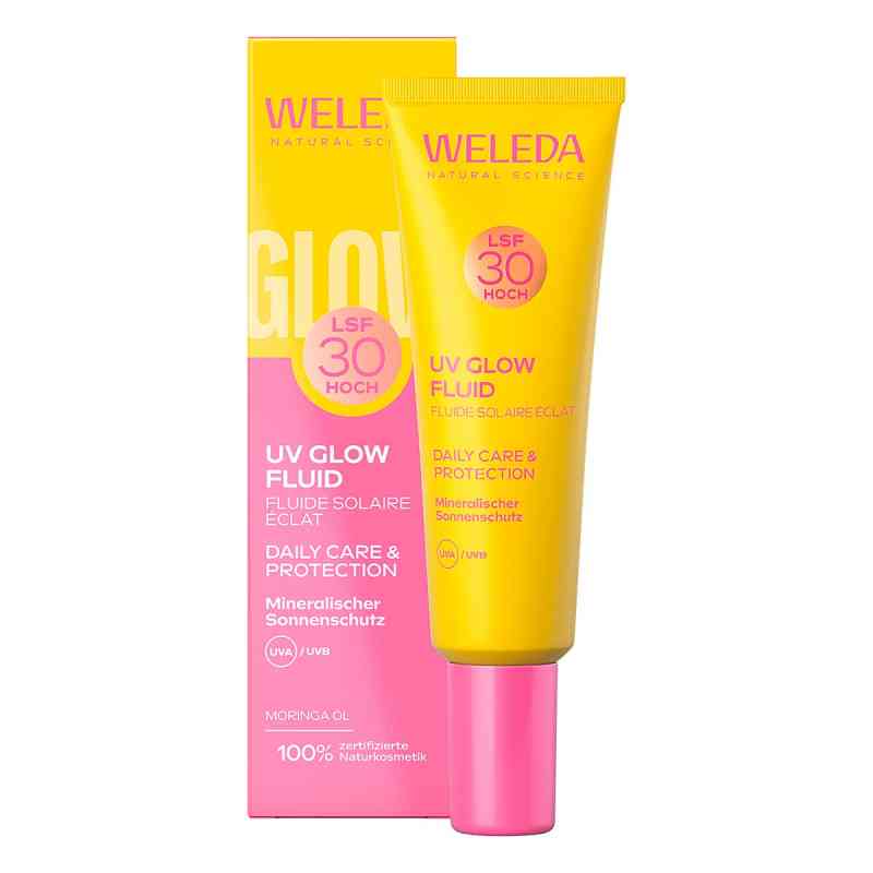 Weleda UV Glow Fluid LSF 30 30 ml von WELEDA AG PZN 19844491