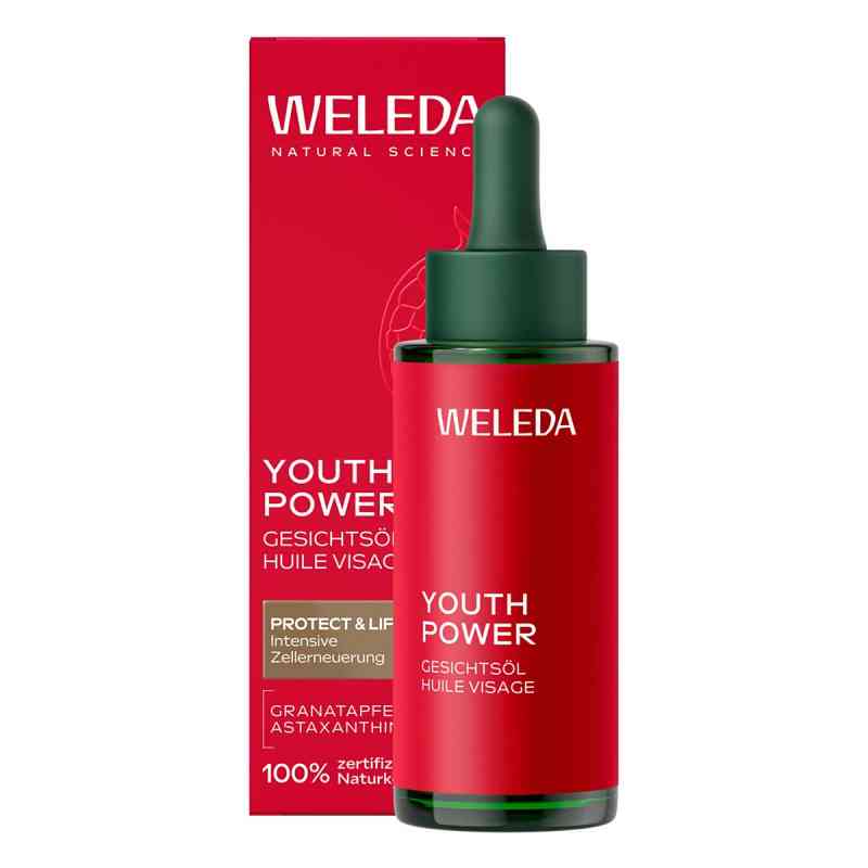 Weleda Youth Power Gesichtsöl Granatapfel 30 ml von WELEDA AG PZN 20349992