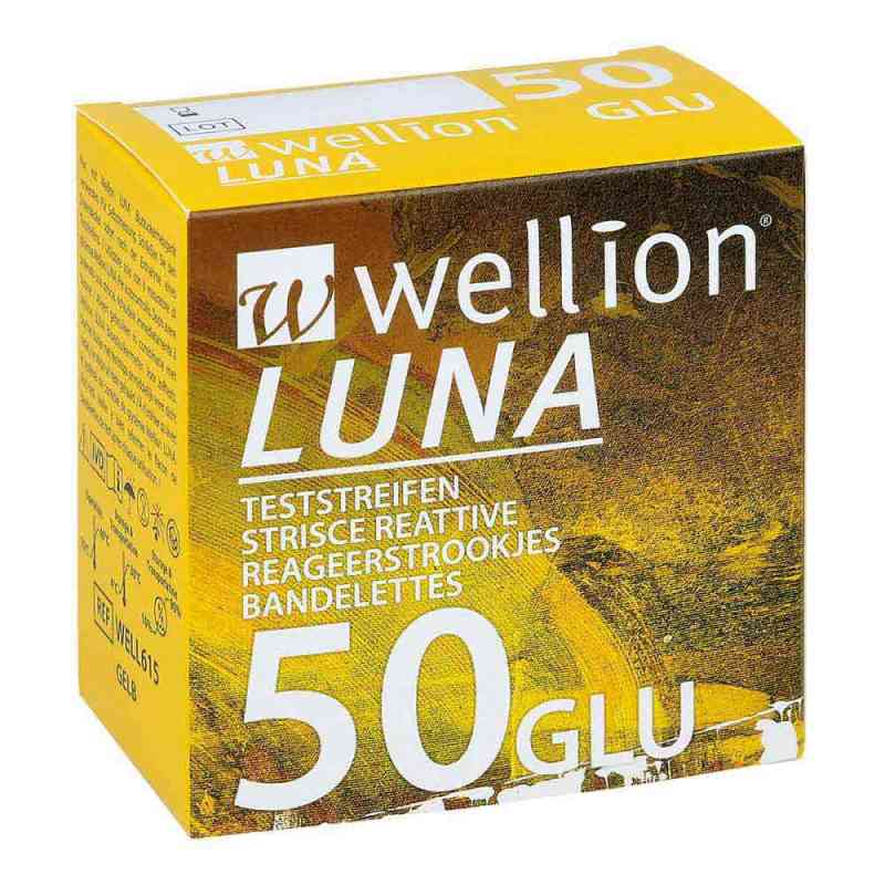 Wellion Luna Blutzuckerteststreifen 50 stk von MED TRUST GmbH & Co. KG PZN 00865697