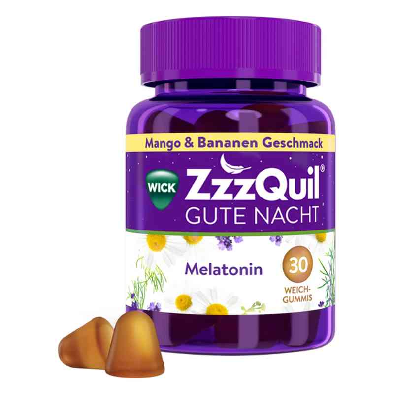 Wick Zzzquil Gute Nacht Mango & Banane Weichgummis 30 stk von WICK Pharma - Zweigniederlassung der Procter & Gam PZN 18137461