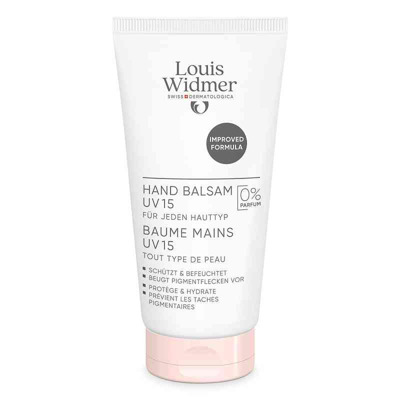 Widmer Hand Balsam UV 15 unparfümiert  75 ml von LOUIS WIDMER GmbH PZN 20574418