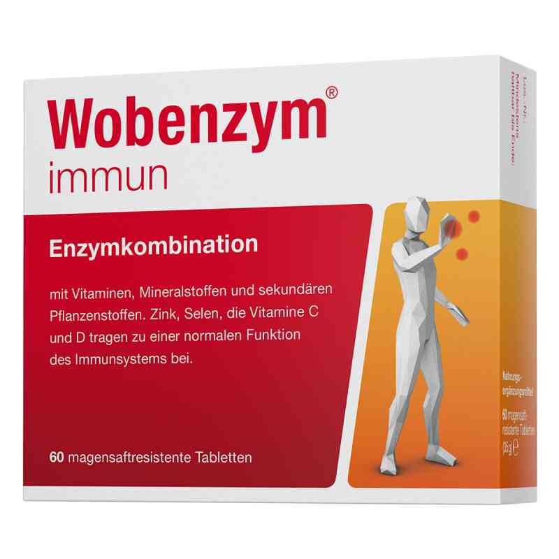 Wobenzym immun magensaftresistente Tabletten 60 stk von MUCOS Pharma GmbH & Co. KG PZN 15421635