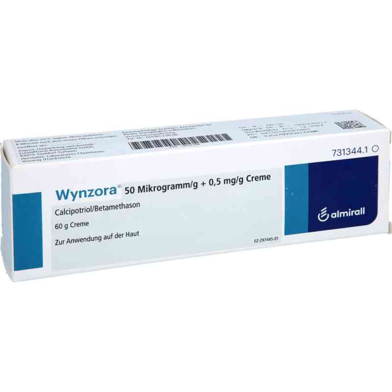 Wynzora 50 Mikrogramm/g + 0,5 Mg/g Creme 60 g von EurimPharm Arzneimittel GmbH PZN 18502788