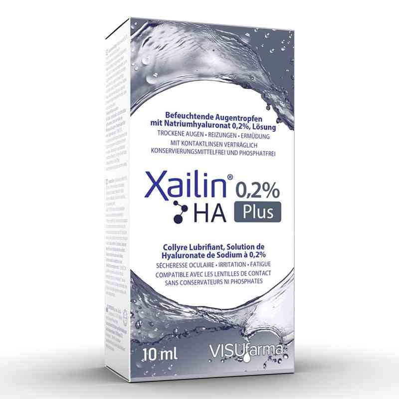 Xailin Ha 0,2% Plus Augentropfen 10 ml von VISUfarma B.V. PZN 18352515