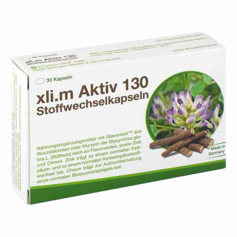 Xlim Aktiv 130 Stoffwechselkapseln 30 stk von biomo-vital GmbH PZN 10280029