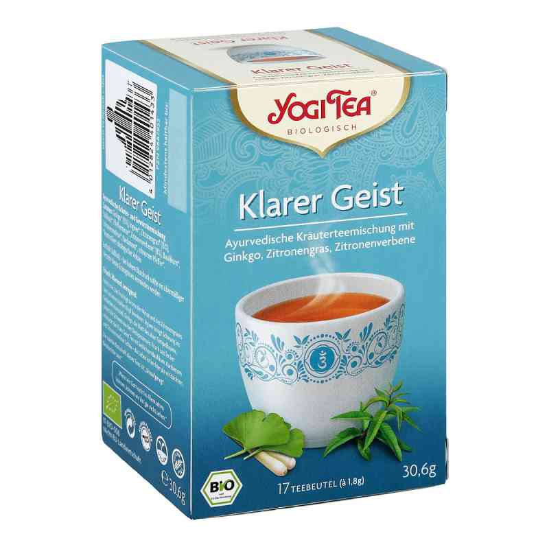Yogi Tea Klarer Geist Bio Filterbeutel 17X1.8 g von TAOASIS GmbH Natur Duft Manufakt PZN 09687955