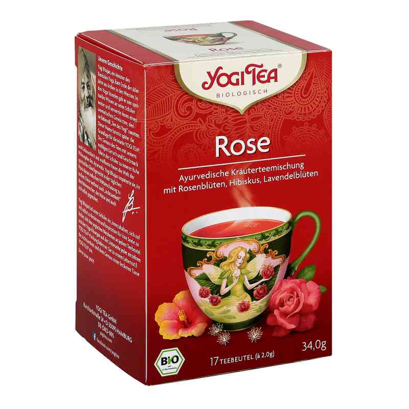 Yogi Tea Rose Bio Filterbeutel 17X2.0 g online kaufen