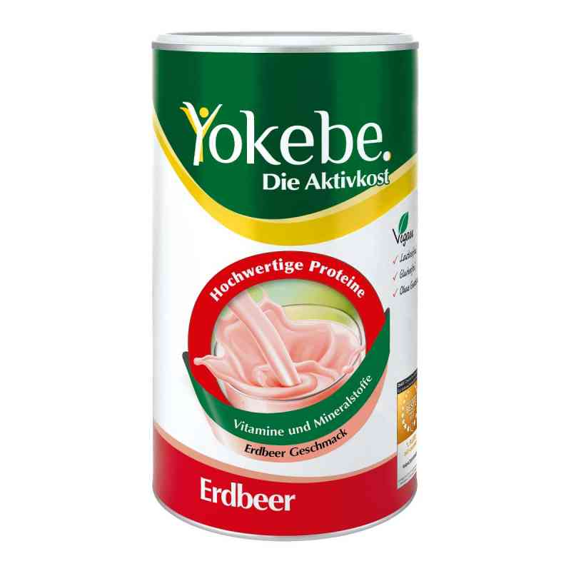 Yokebe Erdbeer Lactosefrei Nf2 Pulver 500 g von Naturwohl Pharma GmbH PZN 16881416