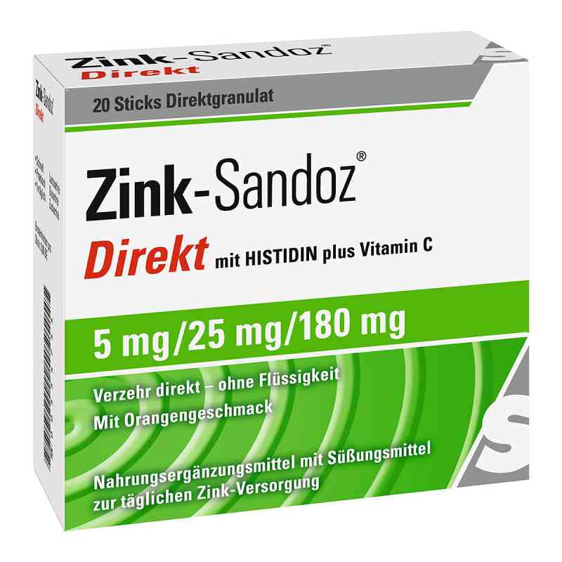 Zink Sandoz Direkt Beutel 20 stk von Hexal AG PZN 00554744