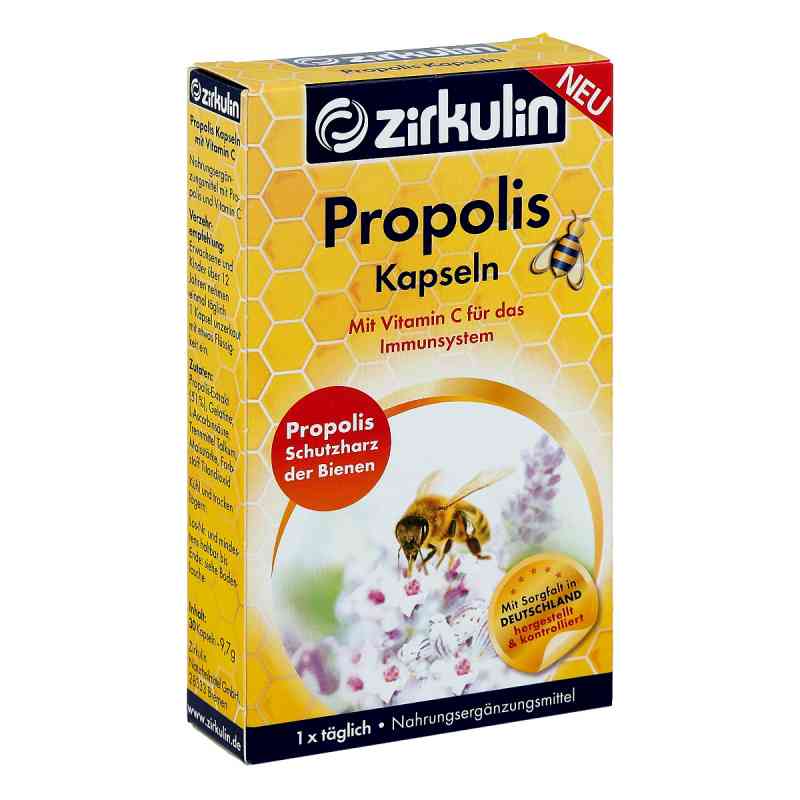 Zirkulin Propolis Kapseln Mit Vitamin C 30 stk von DISTRICON GmbH PZN 14309103