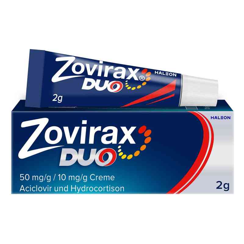 Zovirax Duo Creme bei Lippenherpes 2 g von Haleon Germany GmbH PZN 13170548