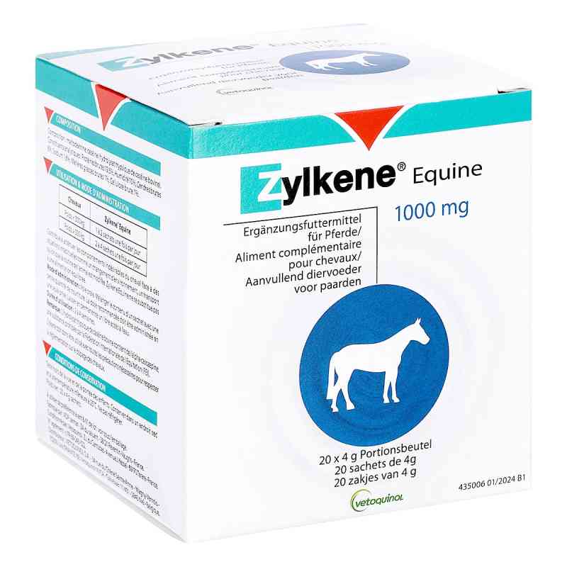 Zylkene Equine Pulver für Pferde 20X4 g von O'ZOO GmbH PZN 16361651
