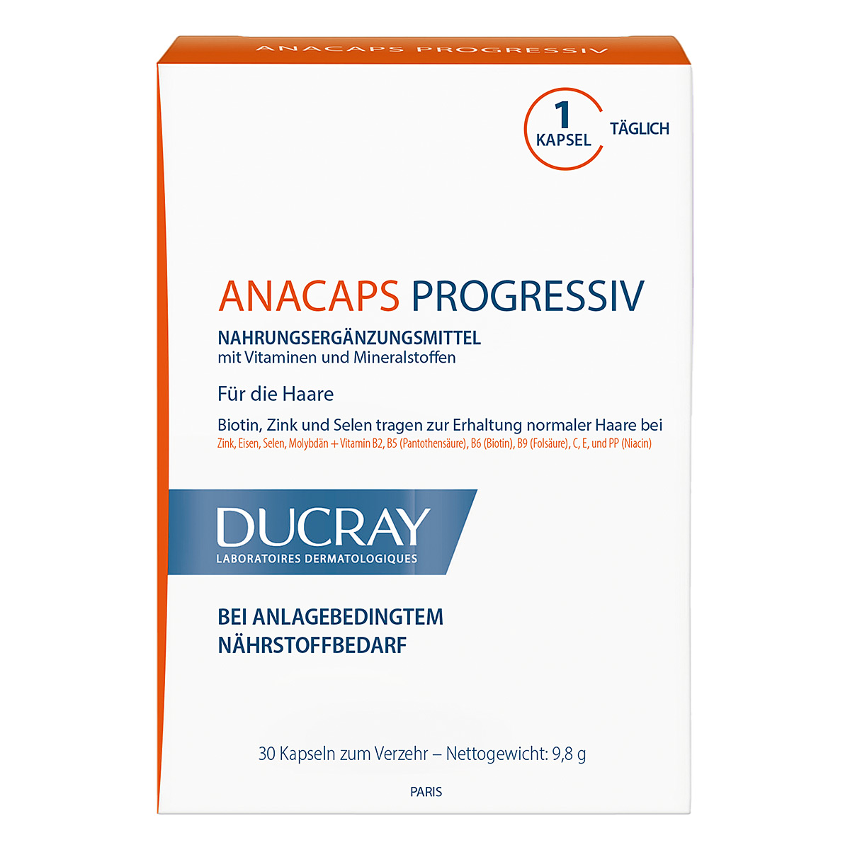 Ducray Anacaps Progressiv Kapseln 98g PZN 13348839 EBay Ducray Anacaps Progressiv Kapseln 98g PZN 13348839 EBay