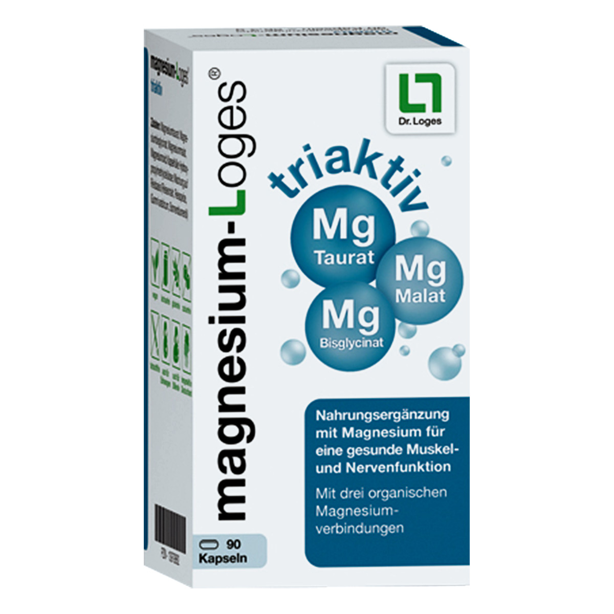 Magnesium Loges Triaktiv Kapseln 563g PZN 13979882 EBay Magnesium Loges Triaktiv Kapseln 563g PZN 13979882 EBay