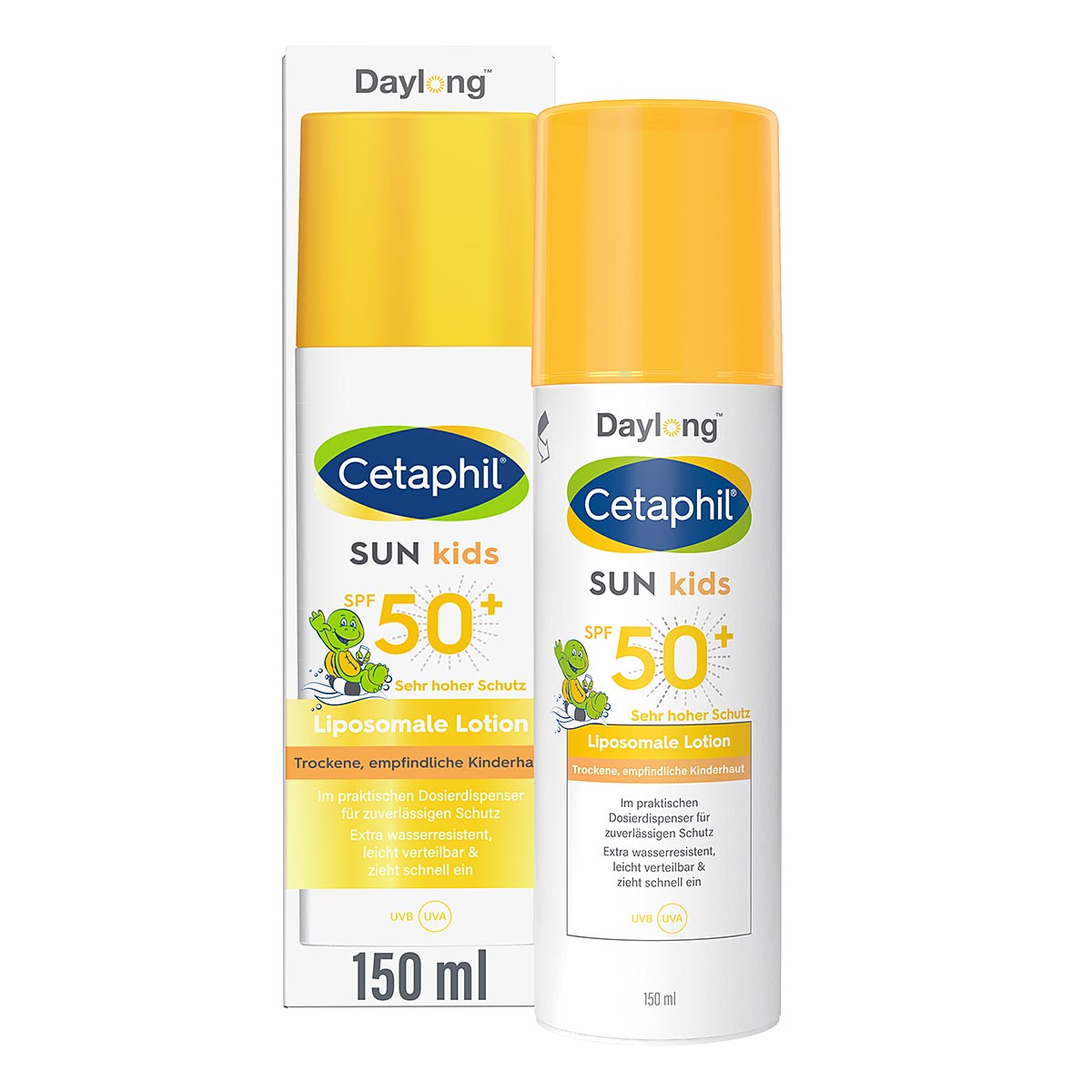 Cetaphil Sun Daylong Kids Spf 50+ liposomale Lot. 150ml PZN 14237160 eBay