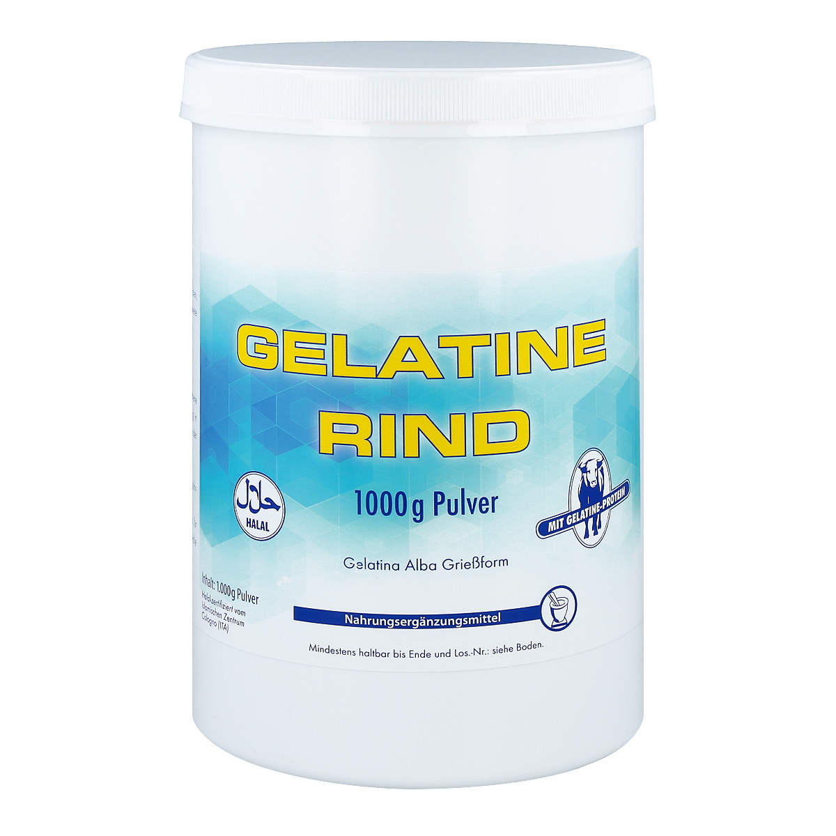 Gelatine Rind Pulver Halal 1000g PZN 15269937 eBay