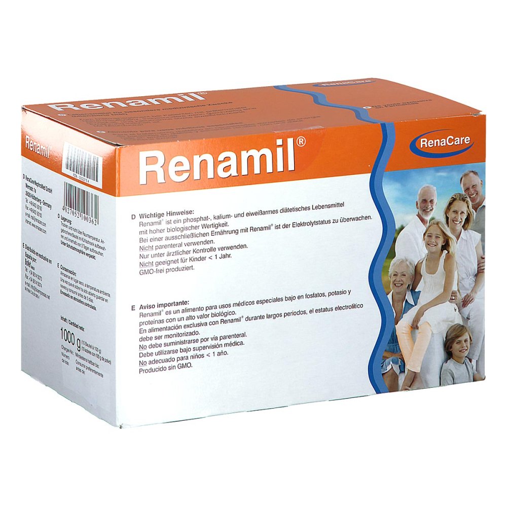RenaCare NEPHROMED GmbH Renamil Instant Pulver 00022154
