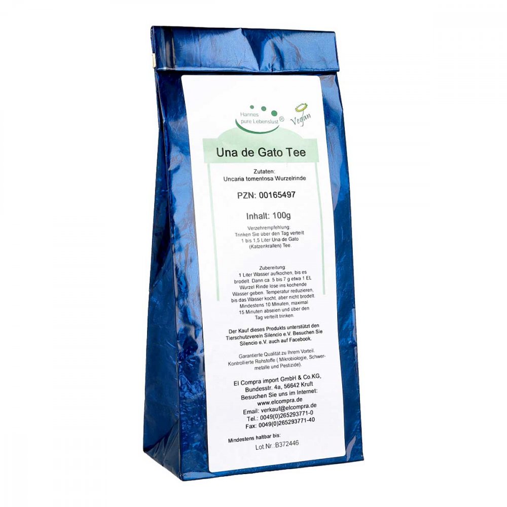 G & M Naturwaren Import GmbH & Co. KG Una De Gato Tee 00165497