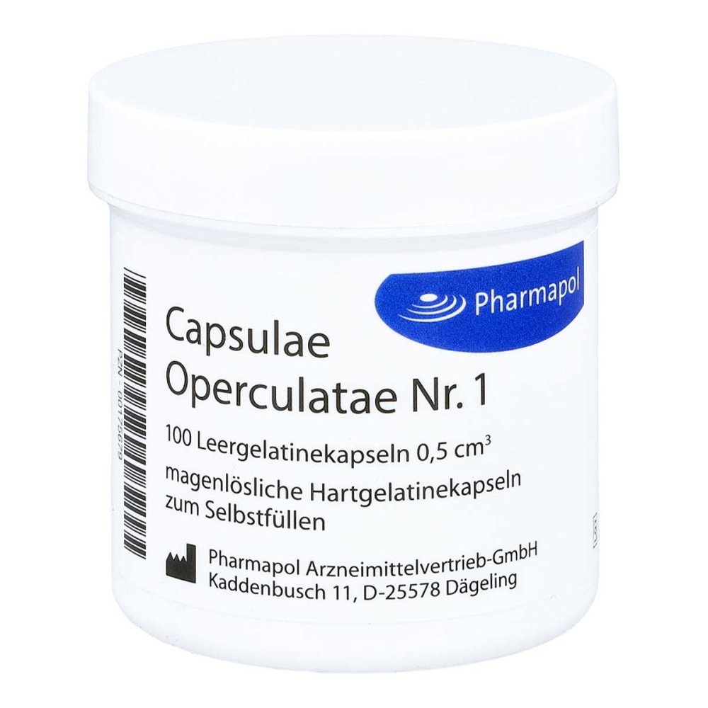 Pharmapol Arzneimittelvertrieb-GmbH Capsulae Operculatae Kapseln Nummer 1 0,5 00175679