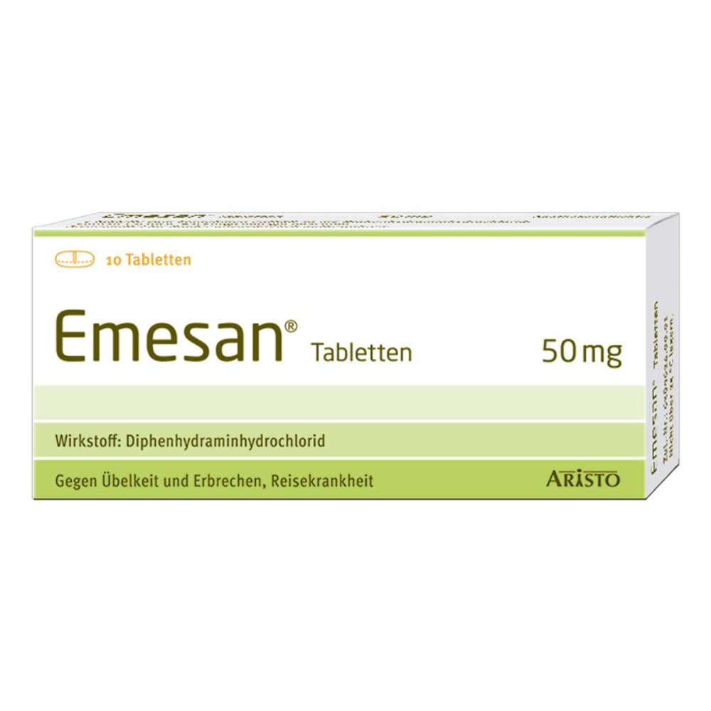Emesan Reisetabletten