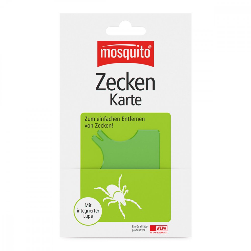 WEPA Apothekenbedarf GmbH & Co KG Mosquito Zeckenkarte 00677984