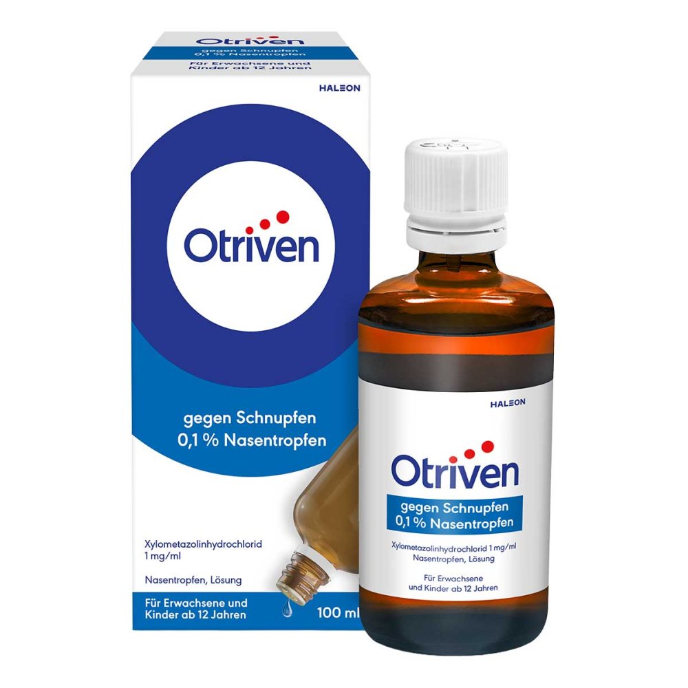 Otriven gegen Schnupfen 0,1 % Nasentropfen NachfÃ¼llflasche