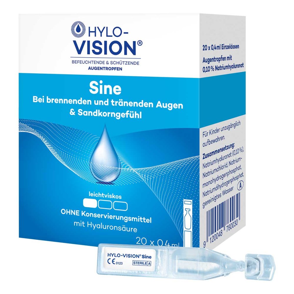 Hylo-Vision Sine Einzeldosispipetten
