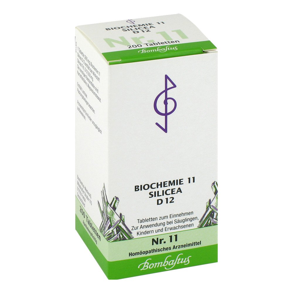 Bombastus-Werke AG Biochemie 11 Silicea D12 Tabletten Bombastus 01074101