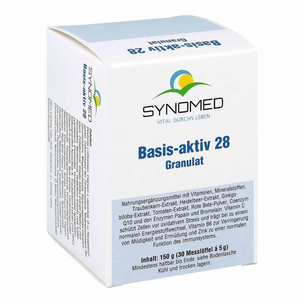 Synomed GmbH Basis Aktiv 28 Granulat 01214631