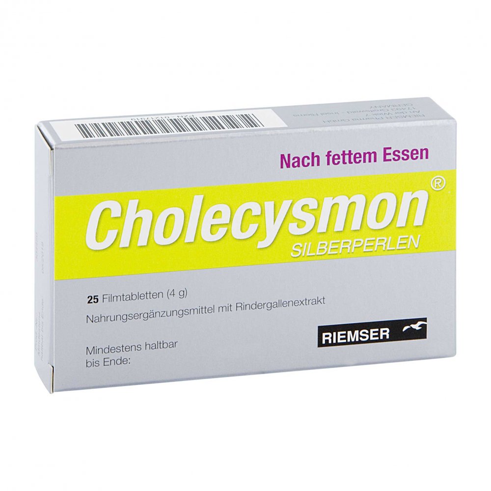 Esteve Pharmaceuticals GmbH Cholecysmon Silberperlen 01217919