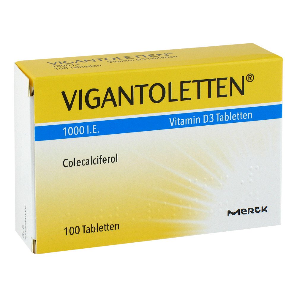 Vigantoletten 1000 I.e. Vitamin D3 Tabletten 100 stk