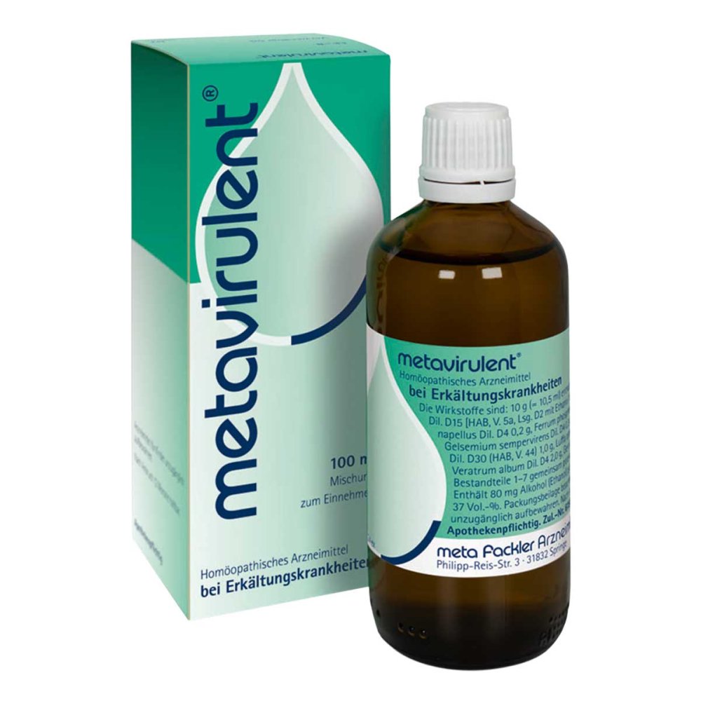meta Fackler Arzneimittel GmbH Metavirulent Tropfen zum Einnehmen 01358258