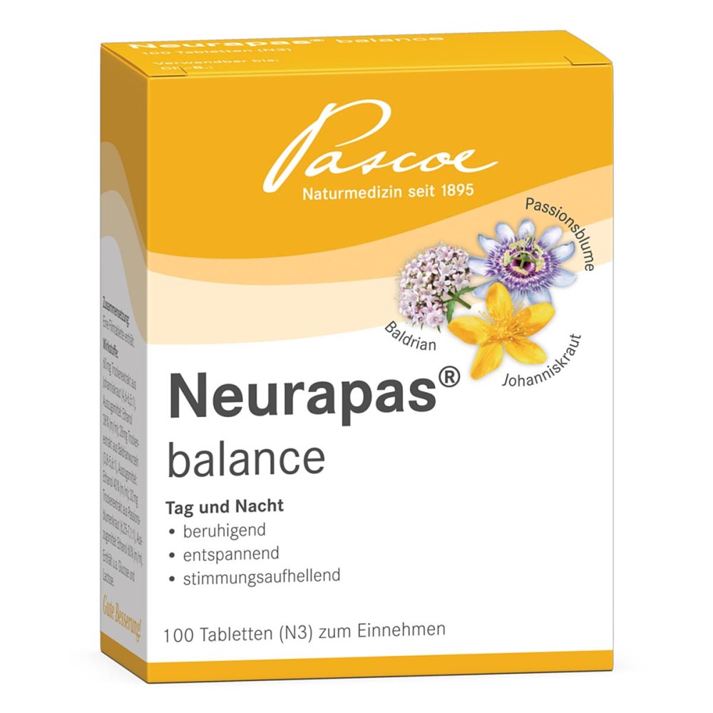 Pascoe pharmazeutische Präparate GmbH Neurapas balance pflanzliches Antidepressivum 01498143