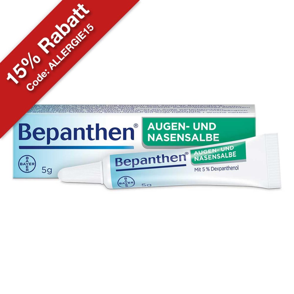 Bayer Vital GmbH Bepanthen Augen- und Nasensalbe 01578681