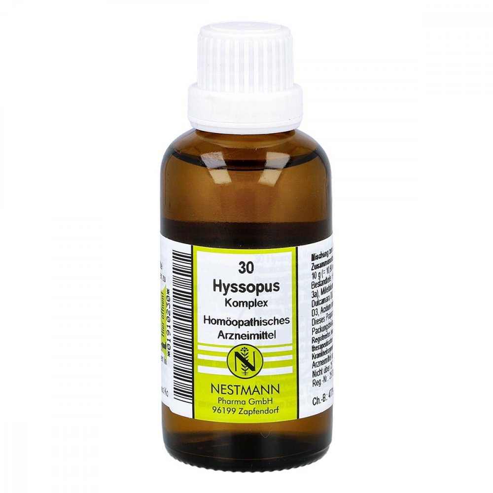 NESTMANN Pharma GmbH Hyssopus Komplex Nummer 30 01910230